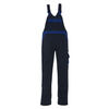 Amerikaanse overall Milano polyester/katoen - kleur marine/korenblauw maat 82C42